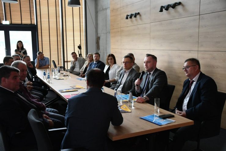 Wizyta delegacji z Rumunii w Gminie Gdów