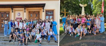 Młodzież z Ukrainy w Wieliczce: spotkanie pełne radości i kultury