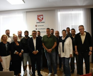Delegacja z Niemiec w Gminie Gdów