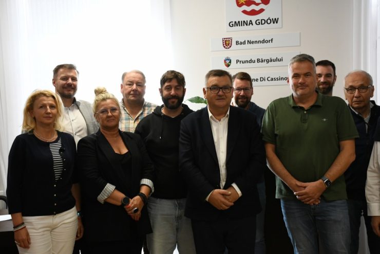 Delegacja z Niemiec w Gminie Gdów
