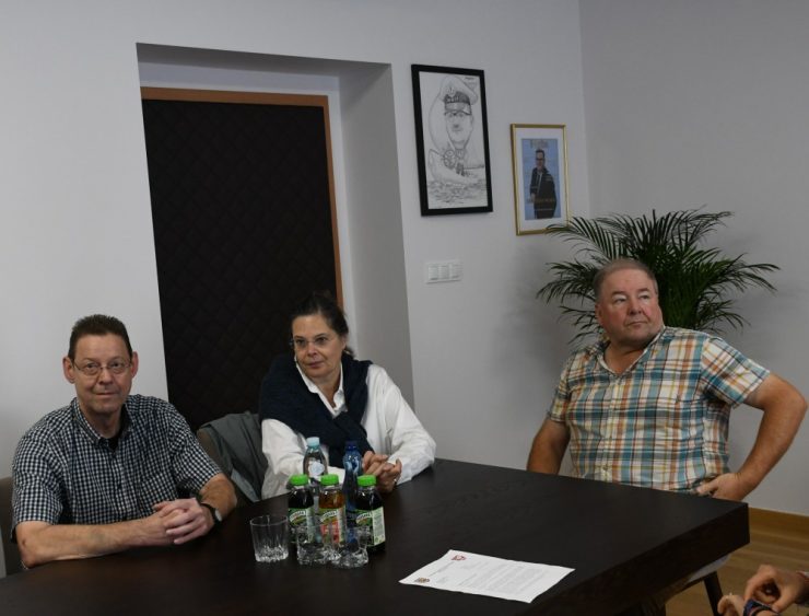 Delegacja z Niemiec w Gminie Gdów