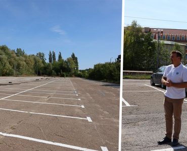 Nowy parking przy ul. Narutowicza w Wieliczce