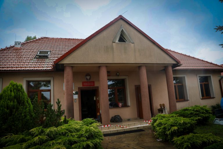pożar-przedszkole-zabierzów-bocheński-gmina-niepołomice