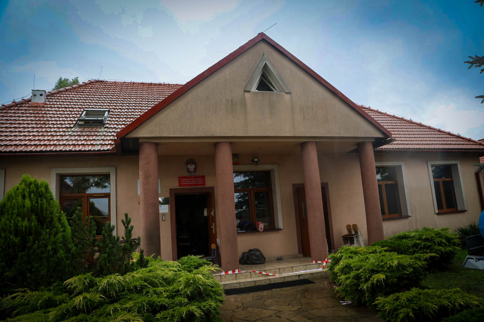 pożar-przedszkole-zabierz&oacute;w-bocheński-gmina-niepołomice