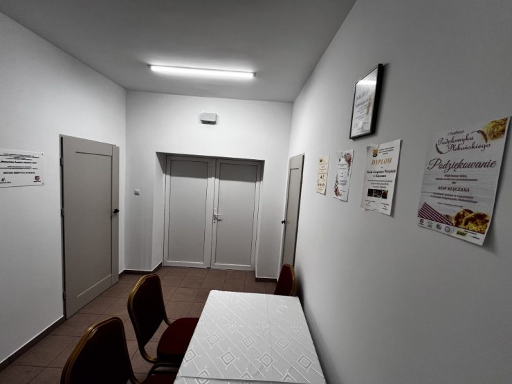 Remont świetlicy w Klęczanie zakończony sukcesem