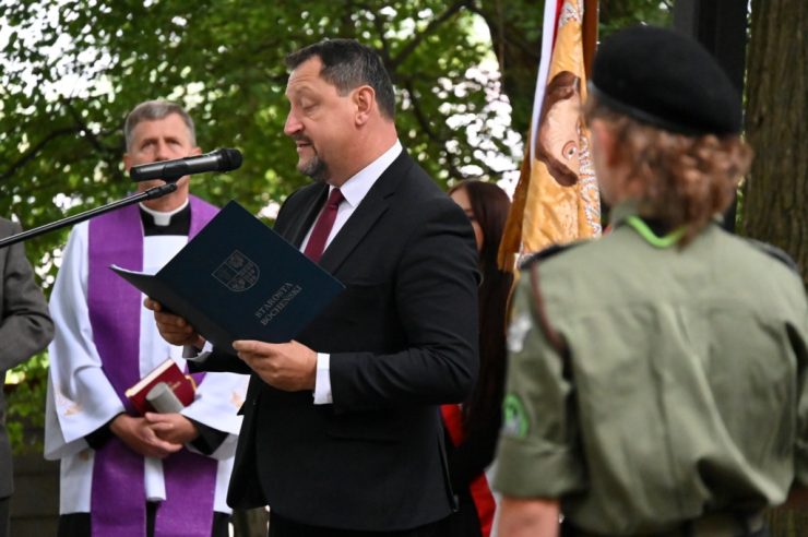 Uroczystość upamiętniająca ofiary agresji sowieckiej w Bochni