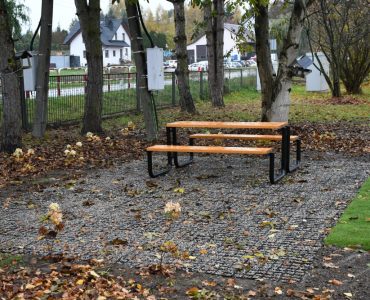 Rewitalizacja terenu wokół szkoły w Książnicach