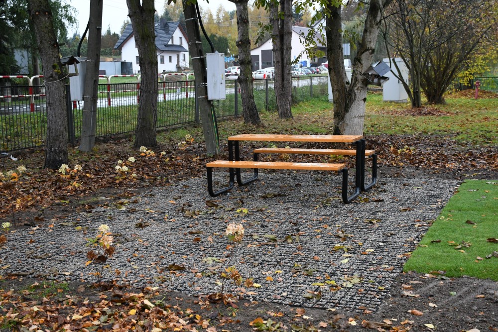 Rewitalizacja terenu wokół szkoły w Książnicach