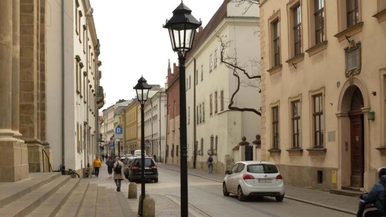 Strefa płatnego parkowania w Krakowie
