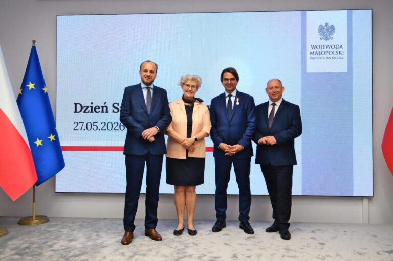 Starosta Wielicki odznaczony za zasługi dla samorządu