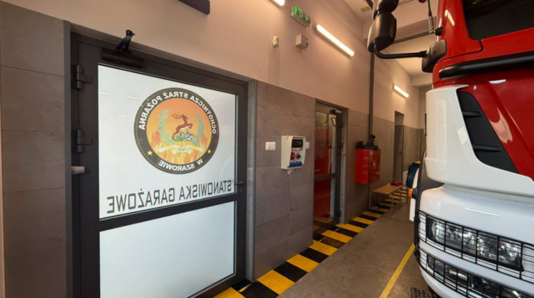 Remiza OSP Szarów przeszła modernizację. Poprawią się warunki pracy strażaków
