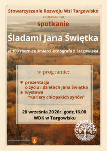 Spotkanie &ldquo;Śladami Jana Świętka&rdquo;