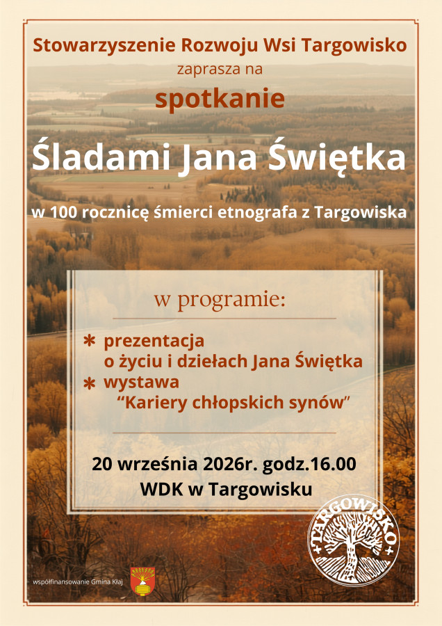 Spotkanie &ldquo;Śladami Jana Świętka&rdquo;
