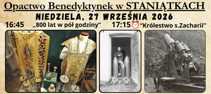 Opactwo zaprasza na zwiedzanie