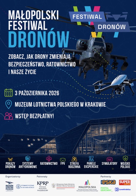 Małopolski Festiwal Dronów w Krakowie