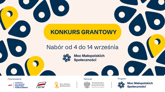 Wznowienie konkursu "Moc Małopolskich Społeczności"