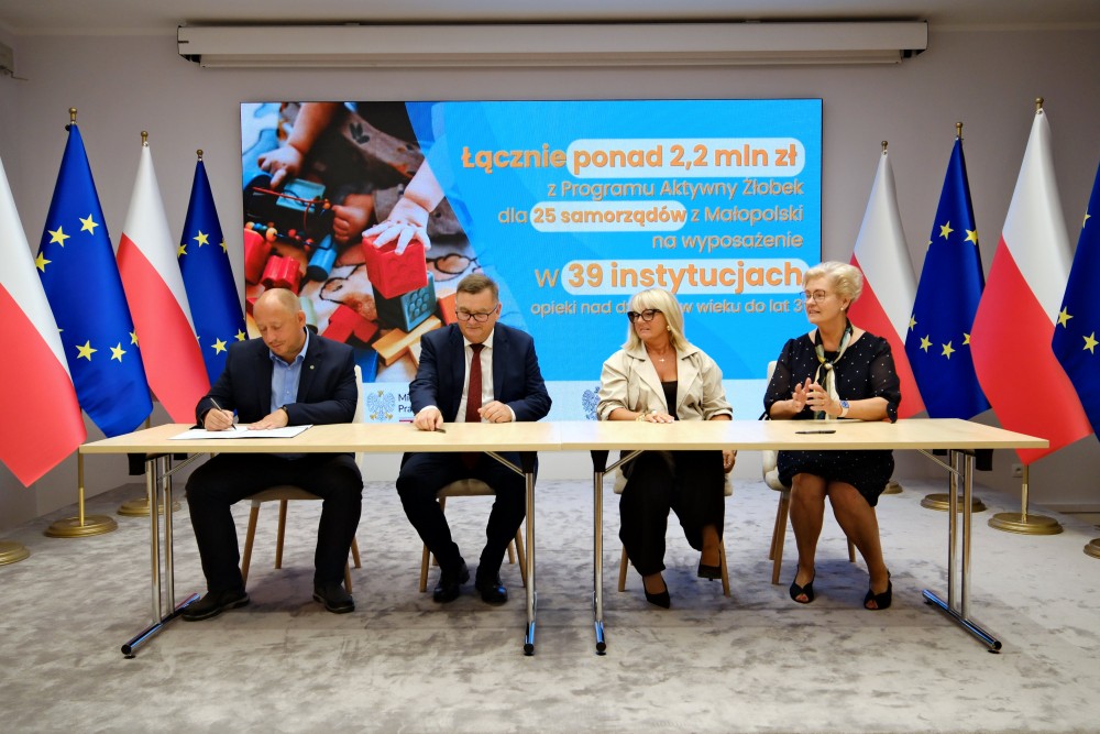 Dofinansowanie dla Gdowa na sensoryczne sale w żłobku