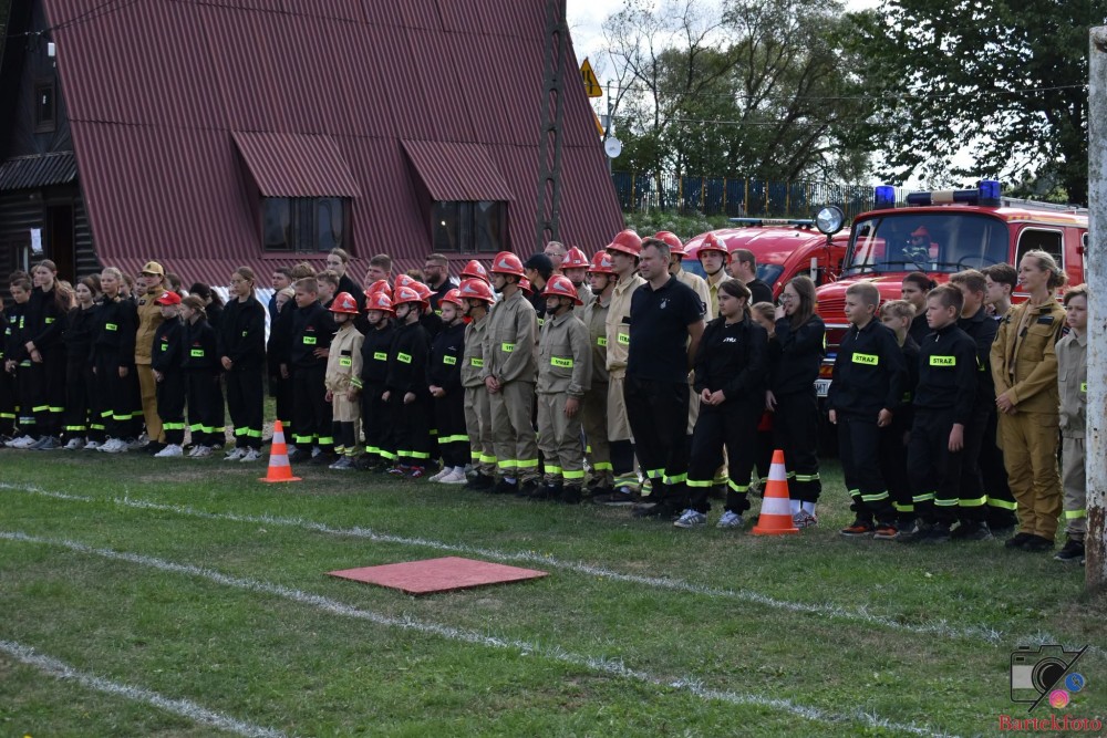 Gminne zawody młodzieżowych drużyn pożarniczych w Gdowie