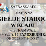 Jesienna giełda staroci w Kłaju.