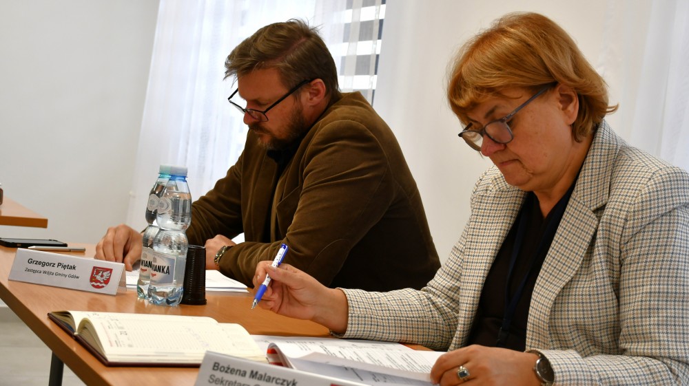 Podsumowanie 34. sesji Rady Gminy Gd&oacute;w