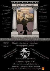 Spektakl &ldquo;Plotki i Ploteczki&rdquo; w wykonaniu Bocheńskiego Teatru Artystokrackiego.