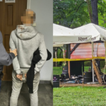 UWAGA! Wielicka policja zatrzymała 50-latka. Wśr&oacute;d 10 zarzut&oacute;w podpalenie lokalu w Parku Mickiewicza