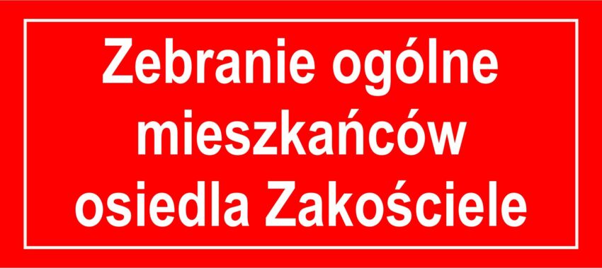Spotkanie mieszkańc&oacute;w osiedla Zakościele