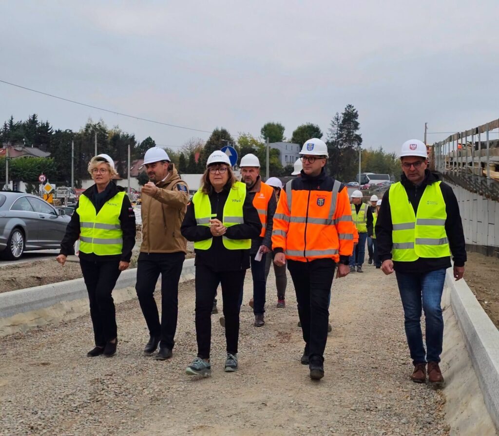 Budowa węzła Wieliczka na DK94. Prace przebiegają zgodnie z harmonogramem