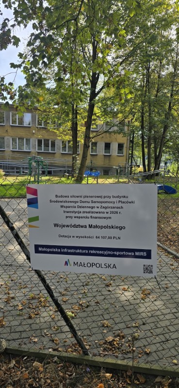 Nowa siłownia plenerowa w Zag&oacute;rzanach