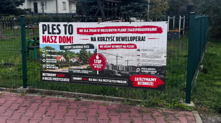 Co dalej z zabudową na Plesie w Niepołomicach? Burmistrz zabrał głos po konsultacjach