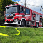 Raciborsko: pożar piwnicy. Interweniowało pięć pojazd&oacute;w straży pożarnej