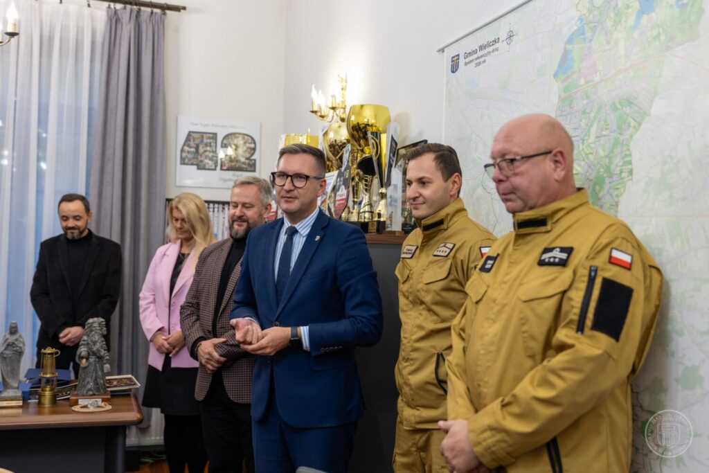 &bdquo;Siedmiu Wspaniałych&rdquo; z Czarnochowic. Podziękowania za pomoc podczas pożaru w Grecji