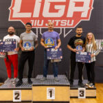 Wieliccy zawodnicy na podium Małopolskiej Ligi Jiu-Jitsu SALT CUP