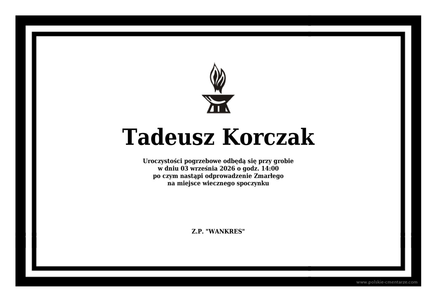 Nekrolog Wieliczka