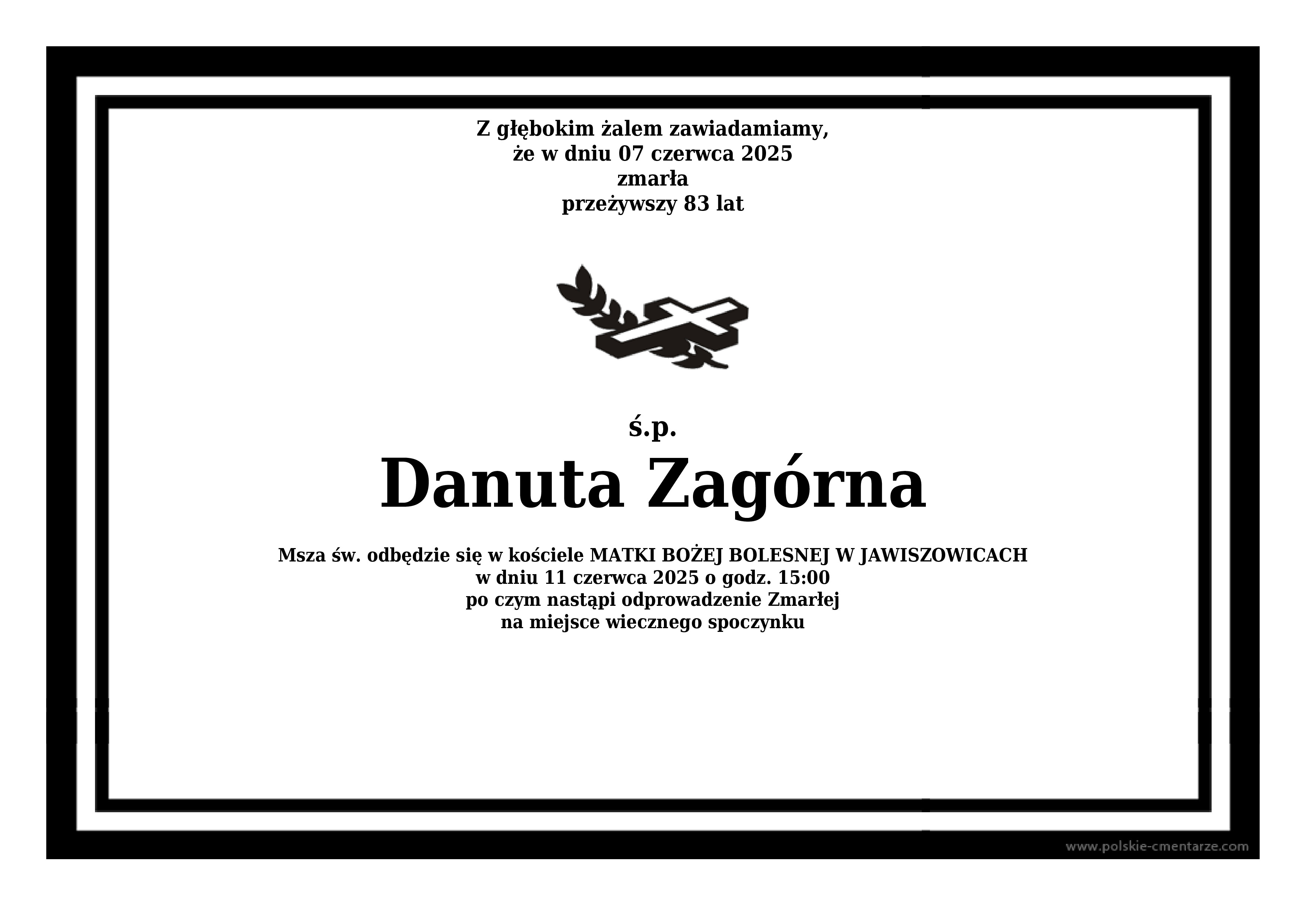 Nekrolog Wieliczka - Gazeta Wielicka