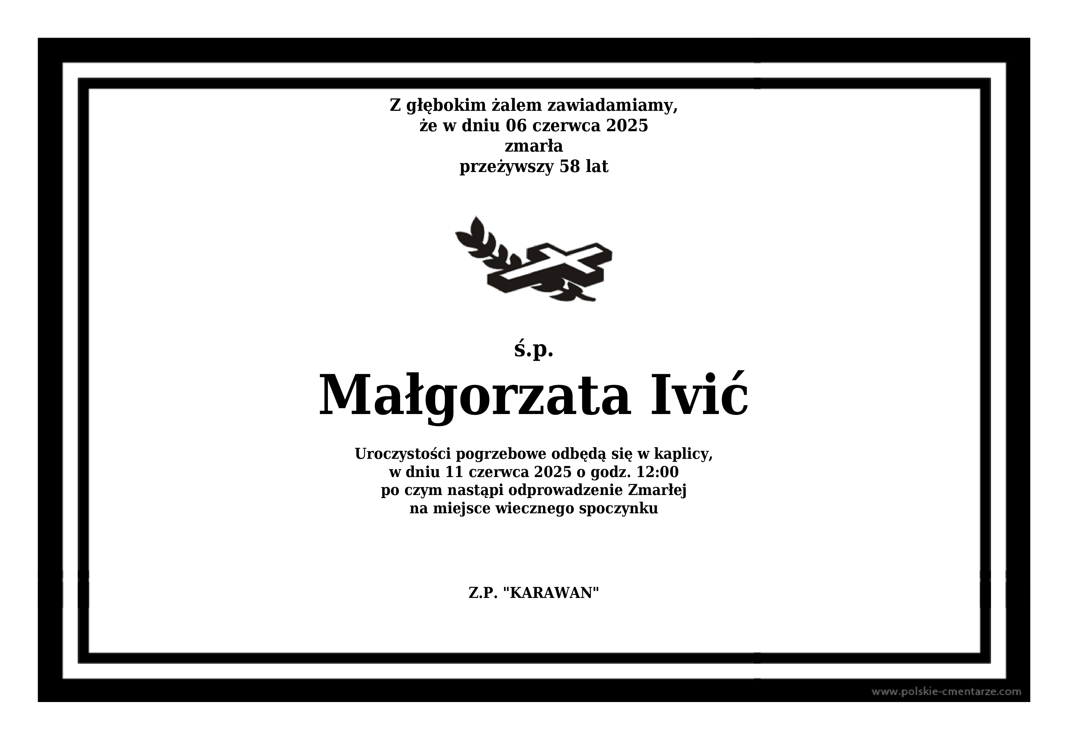 Nekrolog Wieliczka - Gazeta Wielicka