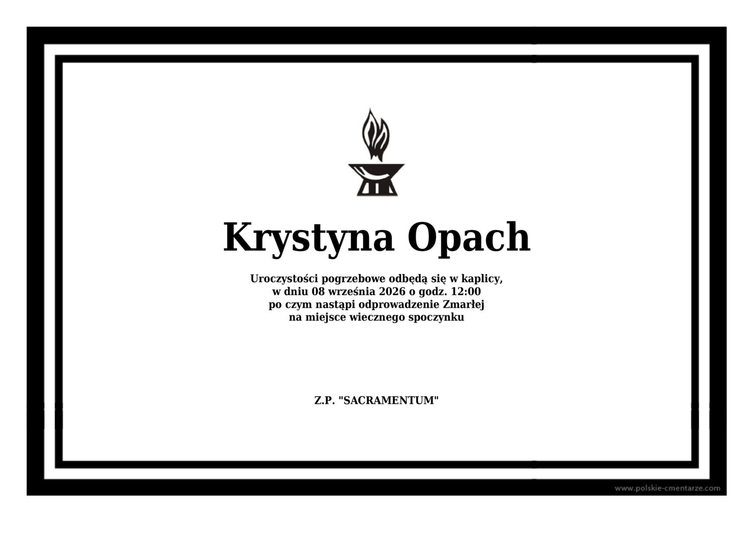 Nekrolog Wieliczka